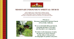Desktop Screenshot of missionaryindependent.org